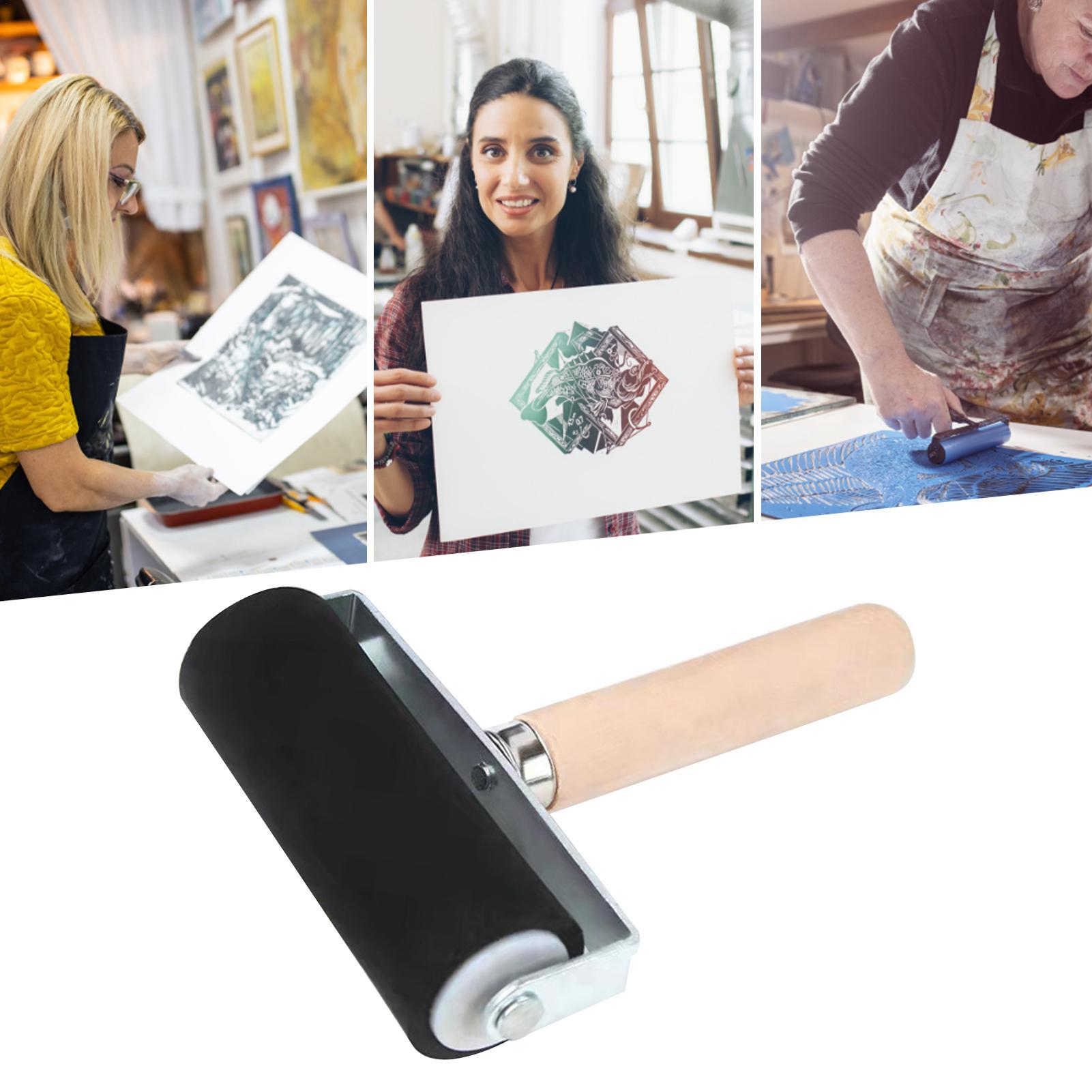 Woodworking Projects Art - 1PC Professionelle Gummi Roller Tinte Malerei