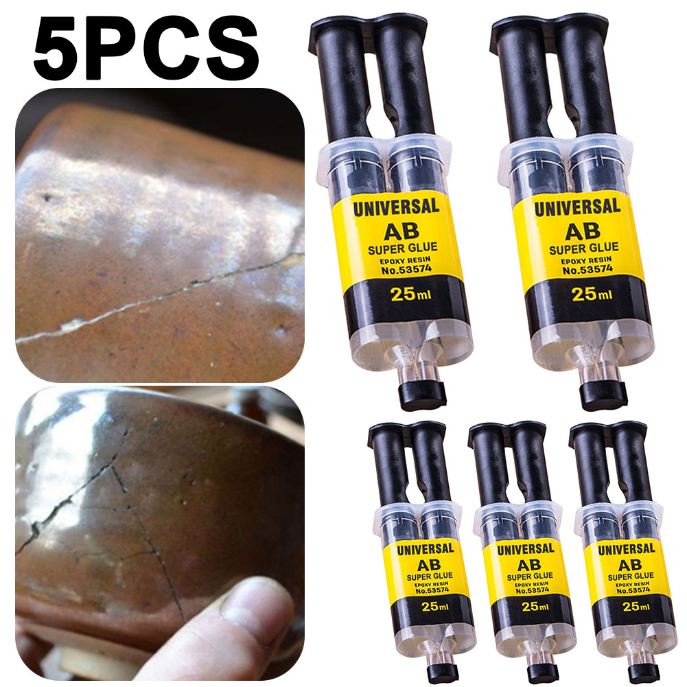 Woodworking Resin - Universeller Epoxidharz-Super-AB-Kleber für Glas, Metall, Keramik,