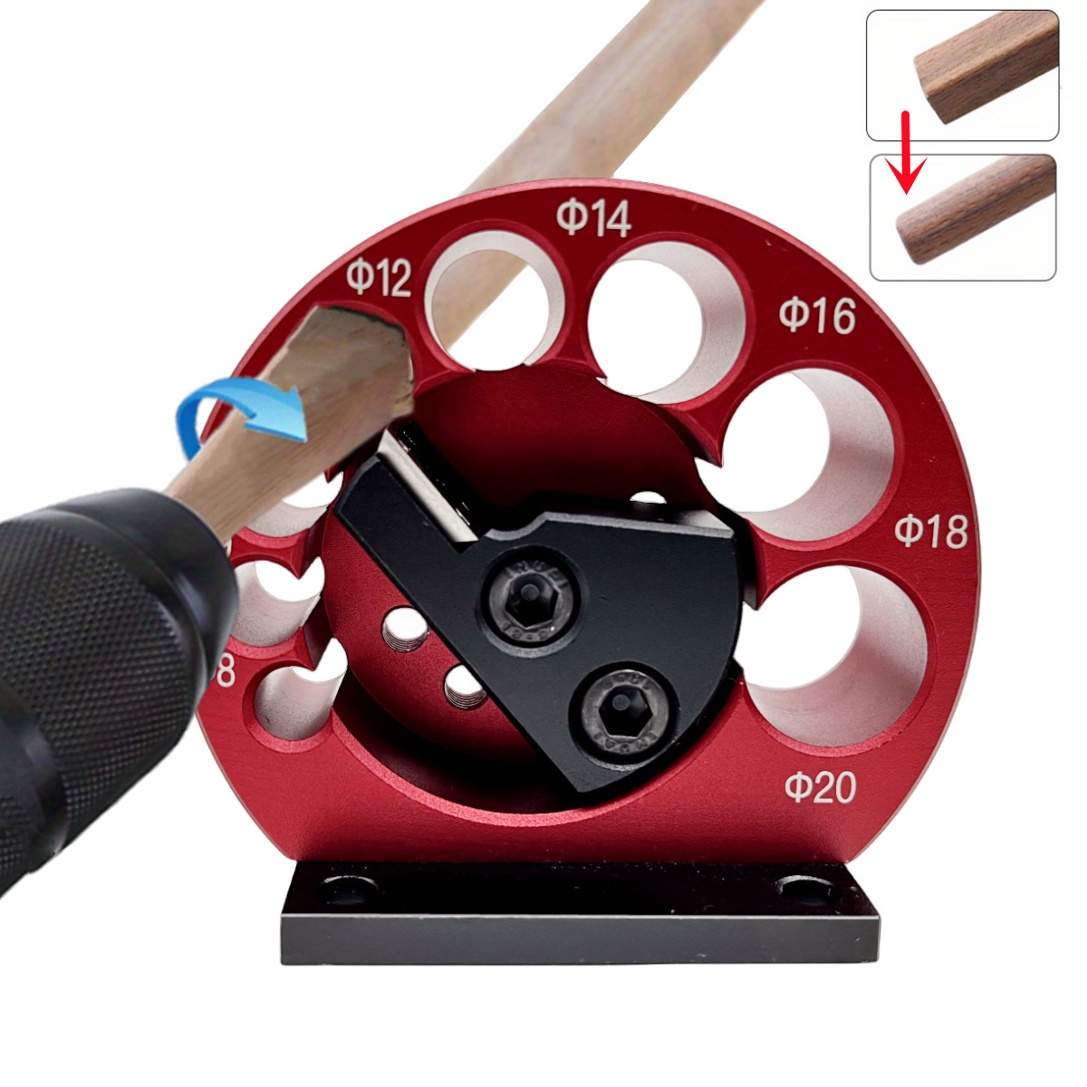 Woodworking Or Woodworking - 8-Loch verstellbare Dübel maschine Jig 8mm-20mm