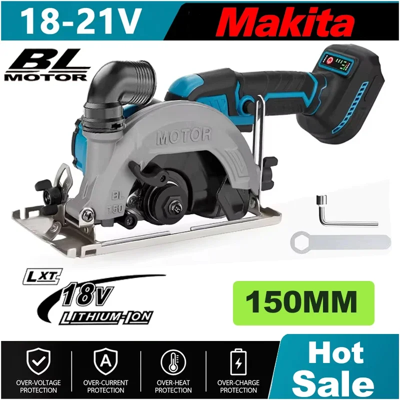 Woodworking Rasp - Makita 150mm Bürstenlose Akku-Kreissäge, Einstellbare Handkreissäge