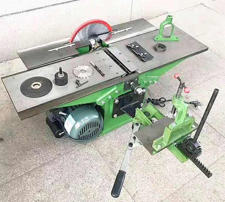 Bench Plane Jointer - 210mm Holzbearbeitungs-Tischhobelmaschine Automatische Oberflächenhobelmaschine / Multifunktionale
