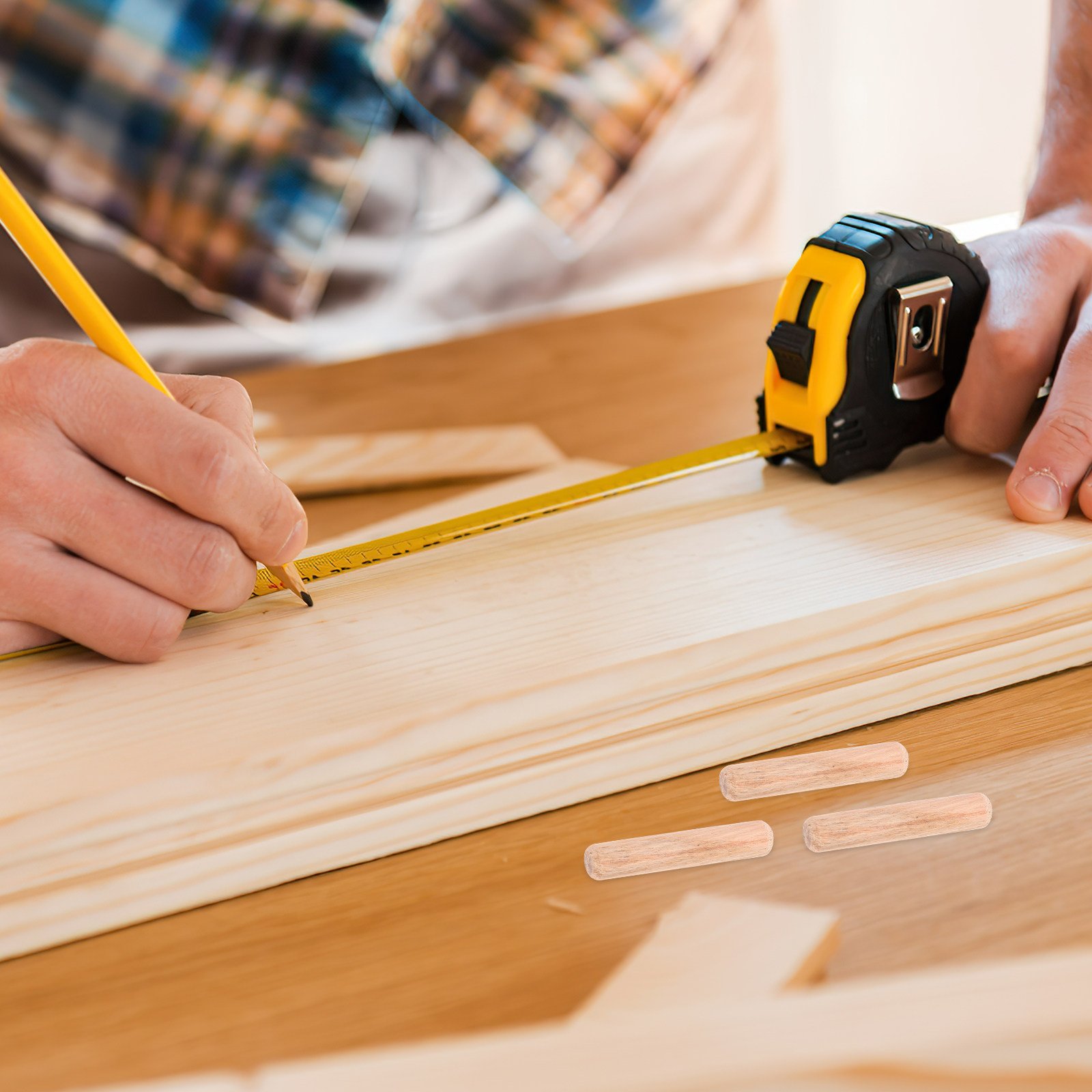200 Stück Holzdübel, hochwerti – Woodworking Projects Art Bewertung und Preis