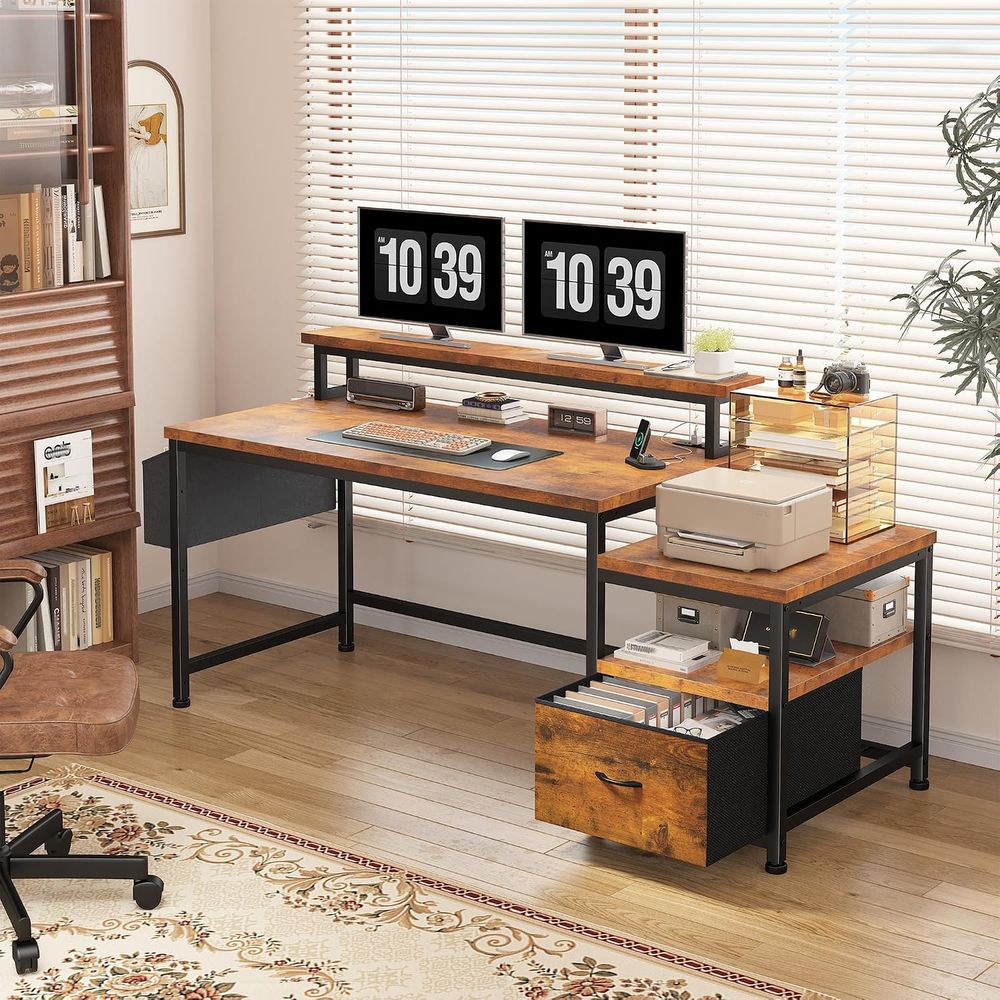 56,5-Zoll-Bürotisch mit Schrei – Woodworking Or Woodworking Bewertung und Preis