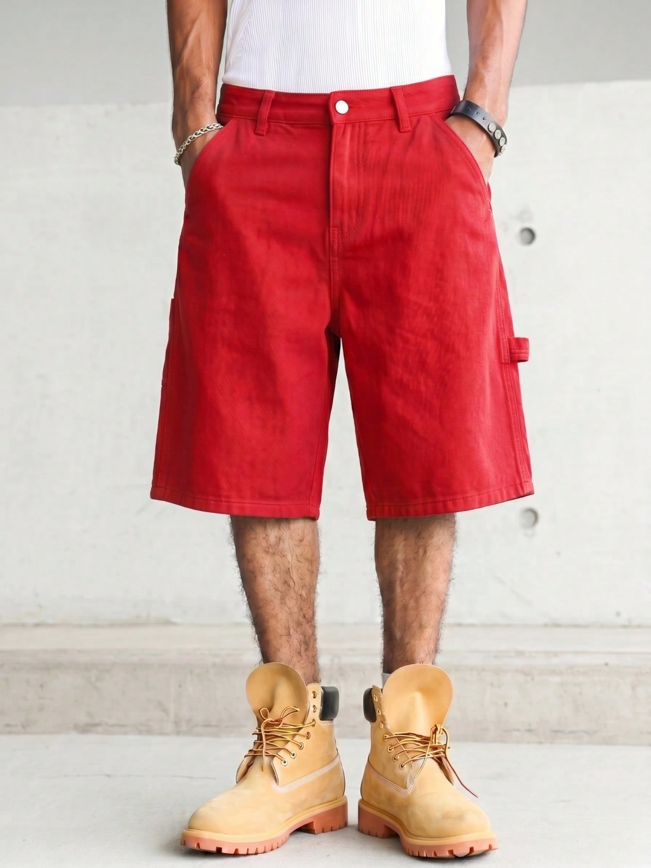 Herren Einfarbige Leuchtend Ro – Woodworking Overalls Bewertung und Preis