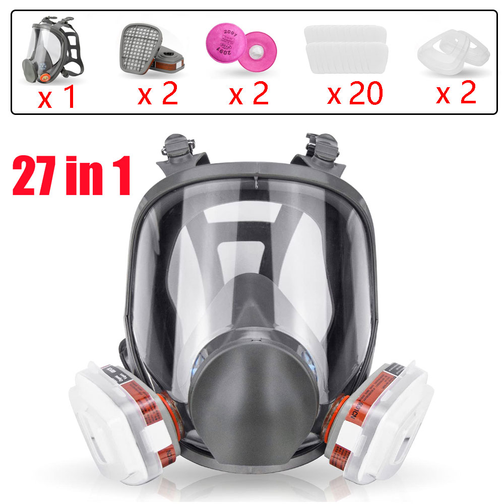 6800 Gasmaske, Vollgesichtsmas – Woodworking Respirator Bewertung und Preis