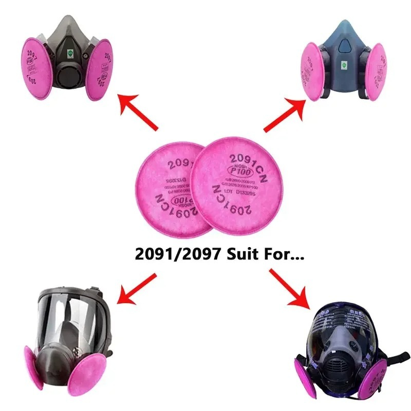 2091 2097 P100 Partikelfilter- – Woodworking Respirator Bewertung und Preis
