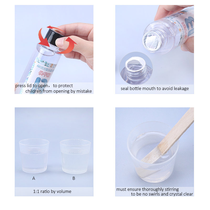 1:1 klares Epoxidharz, kristal – Woodworking Resin Bewertung und Preis