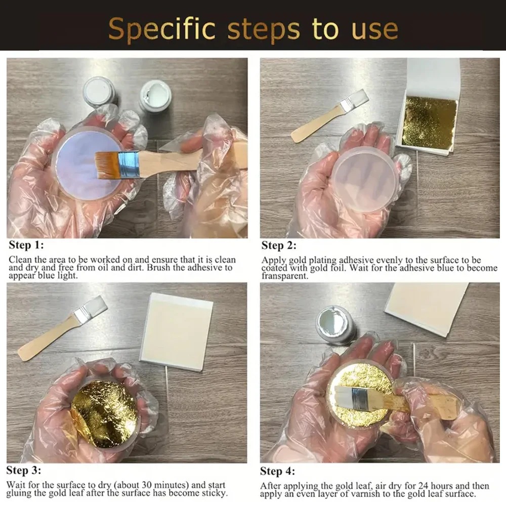 100 ml/200 ml Golden Leaf Verg – Woodworking Resin Bewertung und Preis