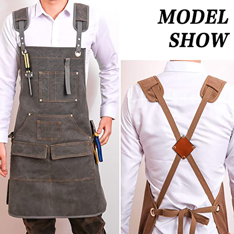 Einfache Verstärkte Leinenschü – Woodworking Overalls Bewertung und Preis