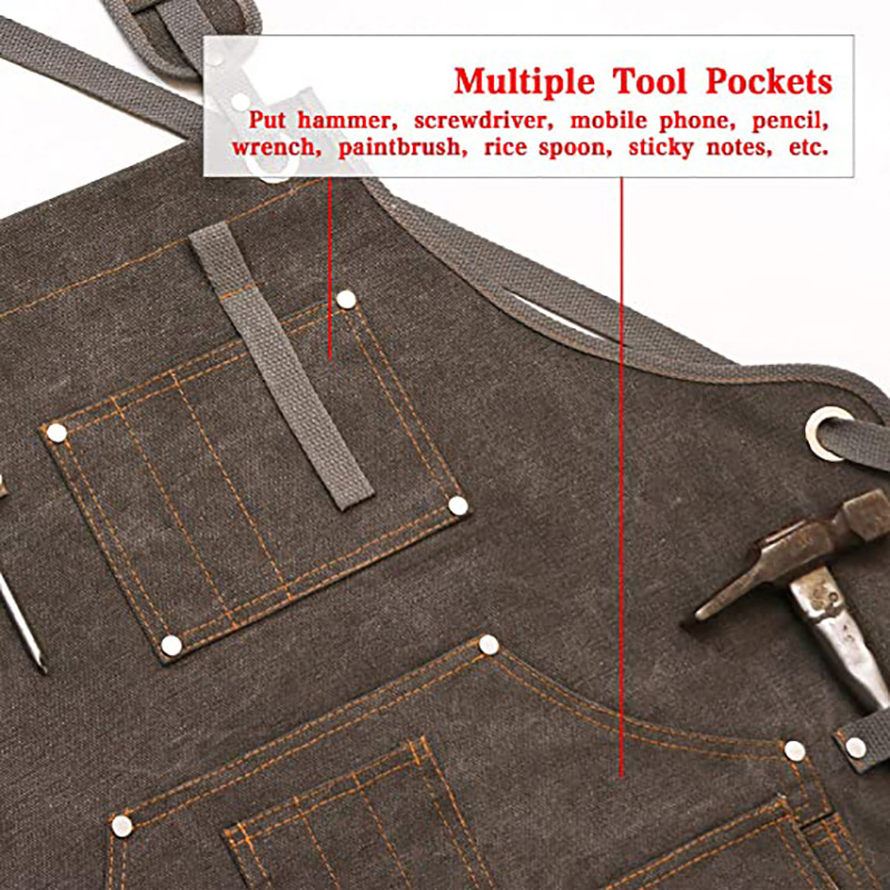 Einfache Verstärkte Leinenschü – Woodworking Overalls Bewertung und Preis