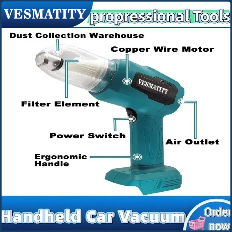 Kabelloser Staubsauger 7 Düsen – Vacuum Cleaner Woodworking Bewertung und Preis