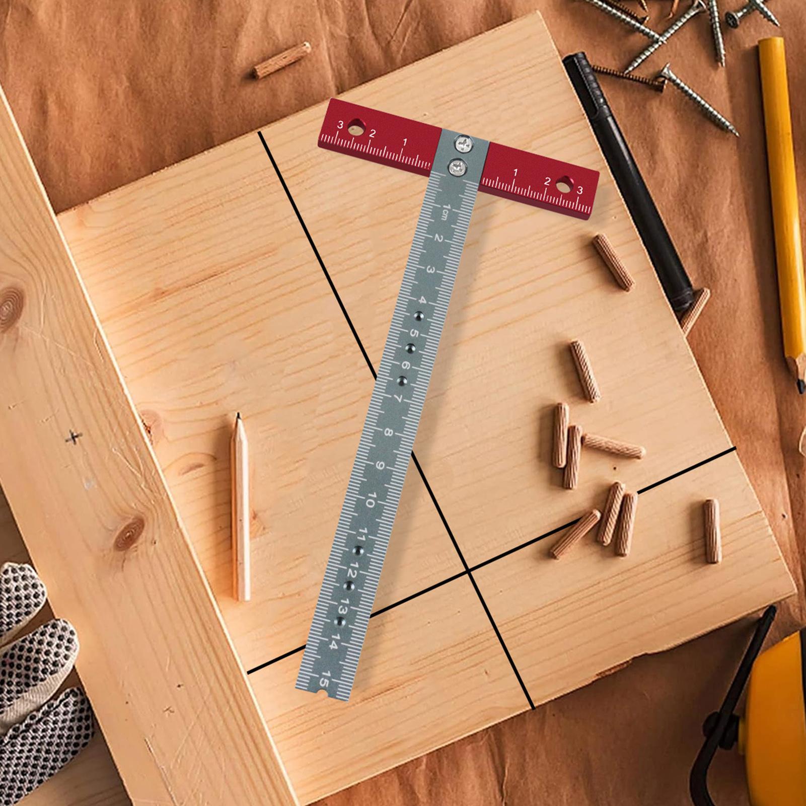 Holzbearbeitungslineal, T-förm – Woodworking And Carpentry Bewertung und Preis