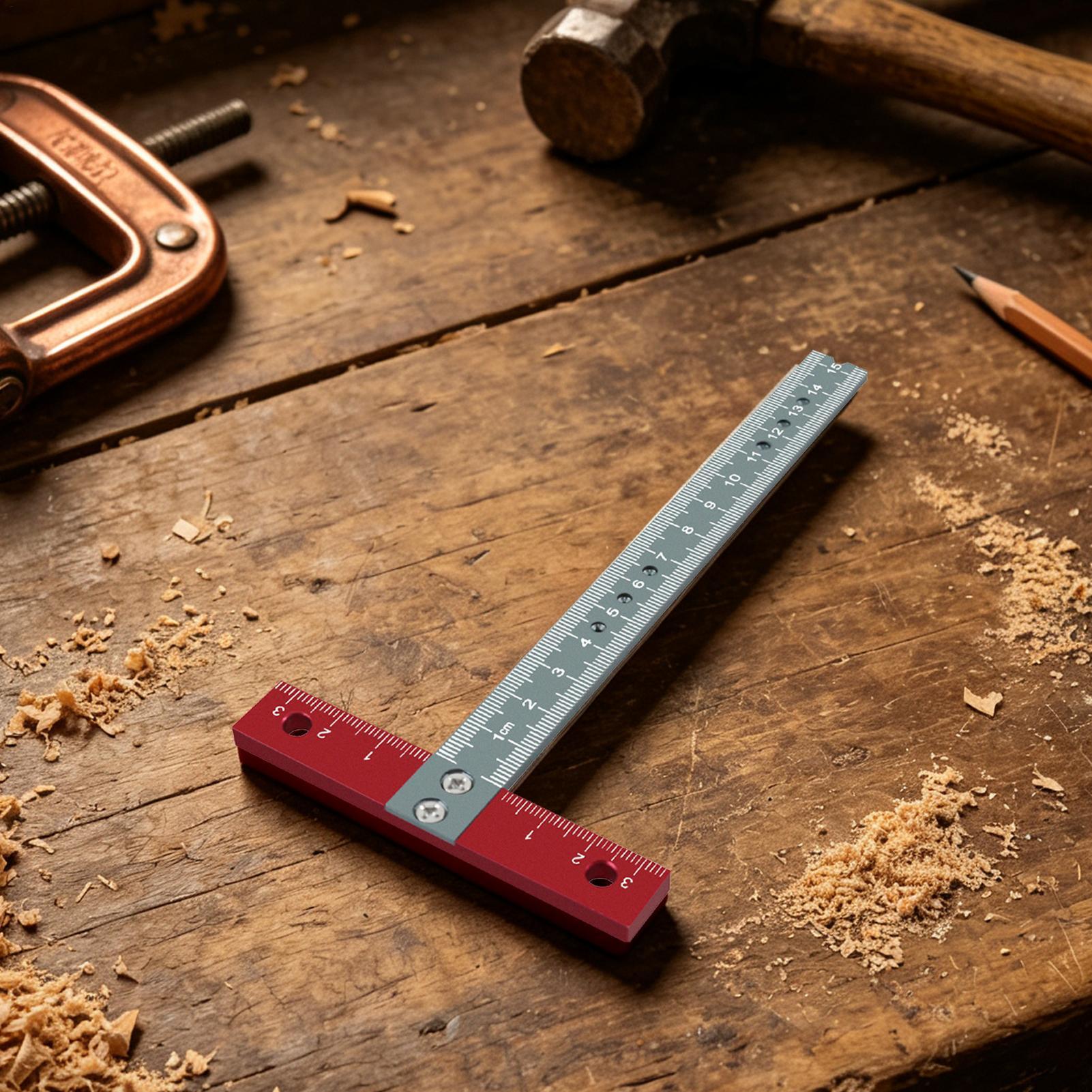 Holzbearbeitungslineal, T-förm – Woodworking And Carpentry Bewertung und Preis